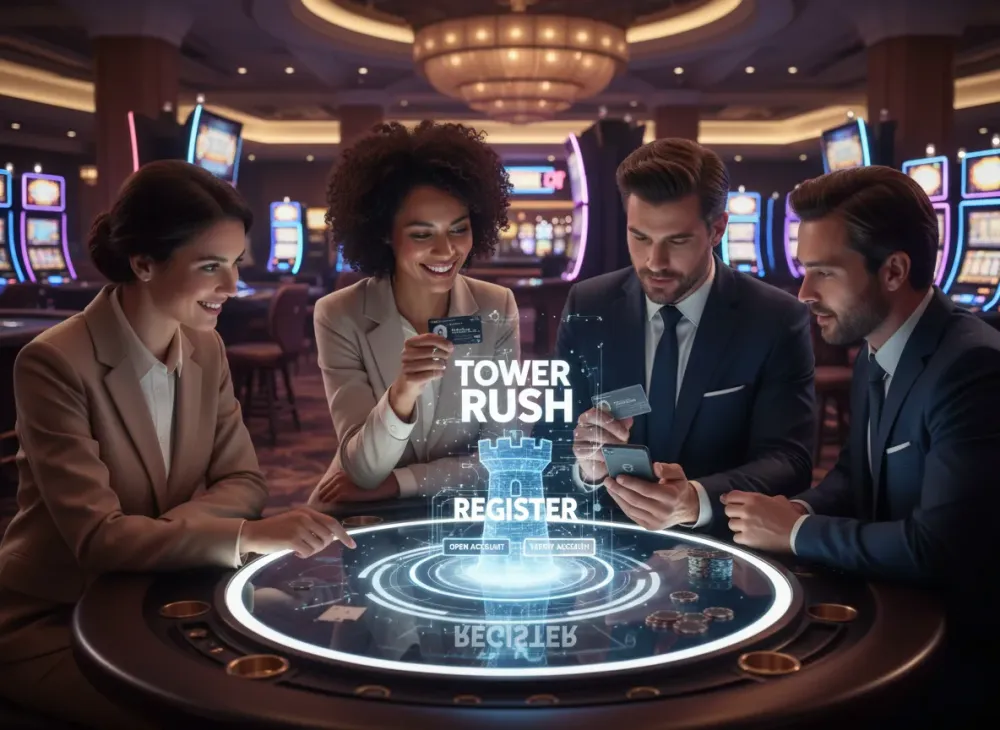 Tower Rush Register – How to Open and Verify an Account